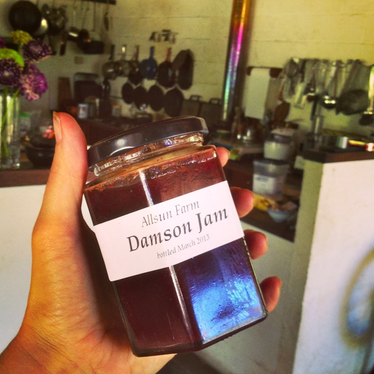 Damson Jam! A year's supply and enough for everyone. And their friends.