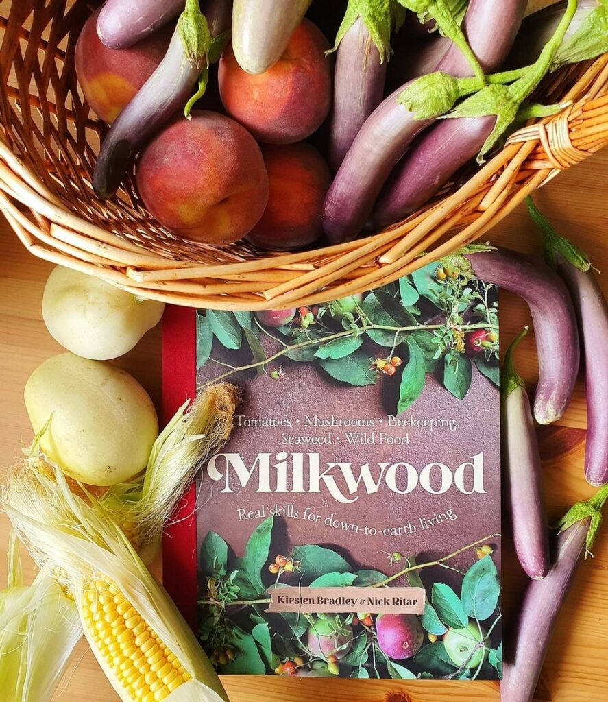 @gardeningwithmichael with the Milkwood book