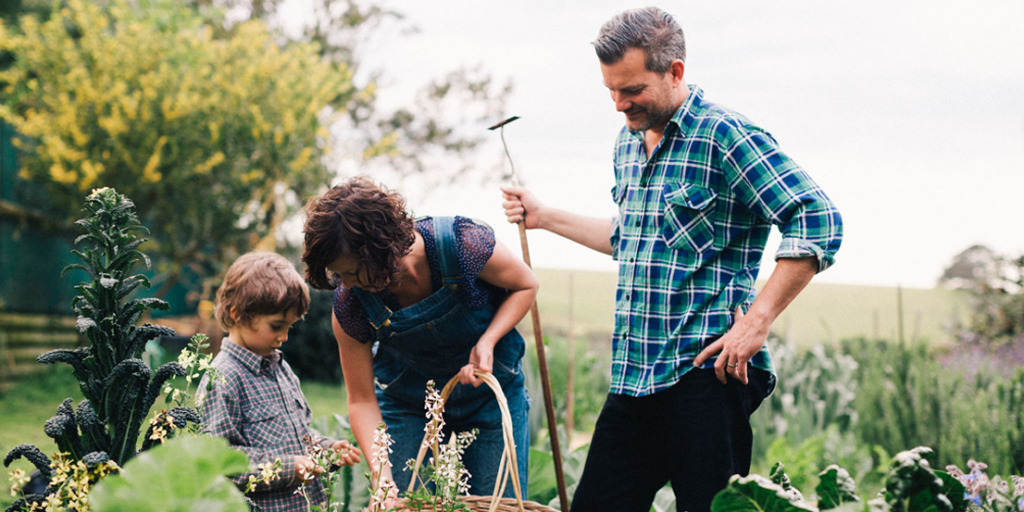 Nick, Kirsten and Ash of Milkwood - permaculture living